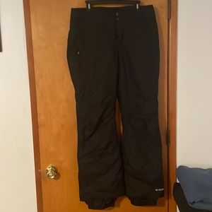 Columbia sportswear bugaboo womens ski pants worn once